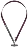 Phone Lanyard UNIQ Vista Flex 2-in-1 burgundy-grey