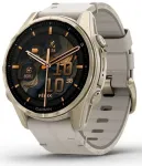Garmin Fenix 8 Amoled Soft Gold Viedpulkstenis 43mm