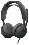 Logitech Zone Wired 2 for Business UC USB ausinės su mikrofonu grafito spalvos
