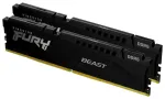 Kingston FURY Beast 16GB (2x8GB) DDR5 6000MT/s CL30 DIMM atmiņas komplekts, melns, EXPO