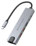 CONCEPTRONIC 6-1 dokas USB-C->HDMI/2xUSB-A/USB-C/+ 25cm si