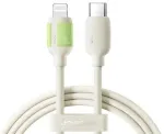 Joyroom Type-C - Lightning fluorescencinis serijos laidas A53, 30W, 2m, Beige (S-A53)