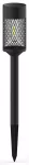 Forever Light Solar LED Lamp Steel Post SUNARI FLS-15 black