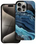 Forcell F-Protect Mirage phone case with MagSafe support for iPhone 15 Pro Max blue