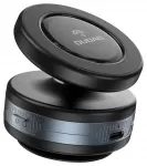 Dudao F24MAX magnetinis automobilinis telefono laikiklis su prisiurbtuku su 15W belaidžiu įkrovimu suderinamas su MagSafe juodas