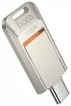 Pendrive 128GB USB 3.0 (USB C) Hoco UD17 nickel
