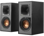 Klipsch Reference R-41PM Powered Bookshelf Speakers, Black, Pair