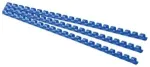 Spirāles plastmasas 12mm 95lp. FOROFIS 100gab. zilas
