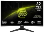 MSI MAG 321CQF E18 IPS LED WQHD Monitors 31.5"