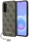 Guess 4G Charm Case Aizsargapvalks priek&scaron; Samsung Galaxy A57 5G / brūns