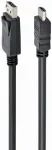 Gembird CC-DP-HDMI-5M DisplayPort uz HDMI kabelis 5m / melns