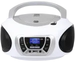Stereo Portable DAB, CD player in MP3,CD,CD-R/RW format, Digital radio receiver, Wavebands: DAB / DAB+ / FM, FM with RDS function, 30 stations storable in FM, USB input with direct playback of MP3 fil