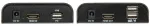 Sistema AV signalo perdavimo extenderis HDMI+USB-EX-100