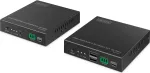 Przedłużacz (extender) światłowodowy HDMI 4K/60Hz z KVM USB 1.1 przez IP 1G lub do 40km/300m, max. 253 odbiorniki, HDMI Loop-Out, Audio - zestaw