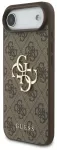 Guess 4G Big Logo telefono dėklas skirtas iPhone 17 Air rudas