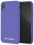 Karl Lagerfeld KLHCI61SLVOG iPhone  Xr  hardcase fioletowy|violet Silicone