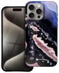 Forcell F-Protect Mirage phone case with MagSafe support for iPhone 15 Pro Max gold