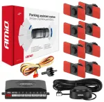 Parking assistant system Buzzer 8 sensor black inside mount 16,5mm