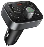 Baseus S-09 Auto FM Raidītājs Bluetooth 5.3 / 2x USB + USB-C