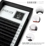 Nanolash Volume Lashes Mākslīgās skropstas 0.12 D 9 mm