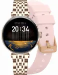 Smartwatch Gravity Viedpulkstenis / rožu zelts-sudrabs, rozā, 2 siksniņas, GT26-4