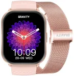 Smartwatch Gravity Siksniņa + aproce priek&scaron; viedpulksteņa GT43-1 / rozā