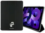 Karl Lagerfeld KLFC13RM24SAKCK Book Cover Plan&scaron;etdatoru maciņ&scaron; priek&scaron; iPad Air 13" 2024 Saffiano Magnetic Karl & Choupette / melns