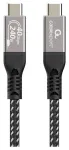 Gembird CCBP-USB4-CMCM240-0.5M Premium USB4 Type-C Male - Type-C Male kabelis 40Gbps 240W 0,5m