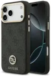 Case Guess 4G Strass Logo MagSafe for iPhone 18 Pro Max / 17 Pro Max black
