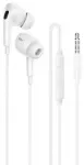 Borofone Earphones BM100 Pro Fuente with microphone white