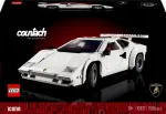 LEGO 10337 ICONS Lamborghini Countach 5000 Quattrovalvole Auto Modelē&scaron;anas Konstruktors