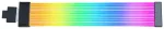 Lian Li Strimer Wireless 12+4-pin (12V-2x6) ARGB GPU PW16-121W ilgintuvo kabelis juodas/skaidrus
