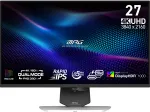 MSI MPG 274URDFWDE E16M 27 Zoll 4K (UHD) DualMode Rapid IPS miniLED Gaming Monitor 160Hz/320Hz 16:9 DP/HDMI/USB-C PD98W