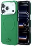 Lacoste PVC Petit Pique Semi Wrap Embossed MagSafe Case Aizsargapvalks priek&scaron; Apple iPhone 18 Pro
