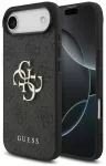Guess 4G Big Logo telefono dėklas skirtas iPhone 17 Air juodas