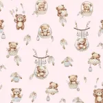 Apmale BEARS in BASKETS 360 cm