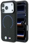 Case BMW M Carbon Printed Ring MagSafe for iPhone 18 Pro black