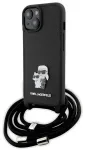 Karl Lagerfeld KLHCP15MSAKCPSK Aizmugurējais Apvalks Priek&scaron; Apple iPhone 15 Plus / 14 Plus