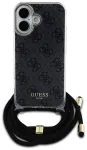 Guess IML 4G Printed Crossbody Strap Case Aizsargapvalks priek&scaron; Apple iPhone 16