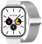 Smartwatch Gravity Siksniņa + aproce GT43-2 / sudraba