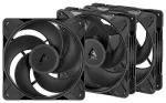 ARCTIC P14 PRO Reverse PWM PST 140 mm Augstas veiktspējas PWM ventilatori 4-pin (3 gab) melns