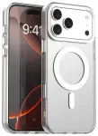 iPhone 18 Pro Max / 17 Pro Max PC PET TPU Hybrid Magnetic Case - White