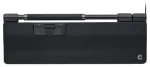 Contour Contour Design RollerMouse Pro, vadu pele ar pagarinātu plaukstas balstu un vegānas ādas apdari, abpusēja, ritentiņjosla, USB Type-A, 2800 DPI, Black