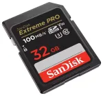 SD Extreme PRO UHS-I atminties kortelė 32GB SanDisk SDHC