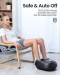 Masażer Renpho RENPHO Shiatsu Foot Massager black Black PEU-RP-FM058R-BK PEURPFM058RBK (PEU-RP-FM058R-BK)