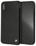 BMW BMHCI65MBC Aizsargapvalks priek&scaron; iPhone Xs Max Signature-Carbon / melns