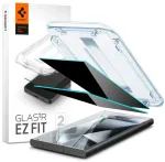 Spigen EZ Fit privacy tempered glass for phone Samsung Galaxy S24 Ultra (privacy effect)