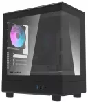 DarkFlash DB330M juodas kompiuterio korpusas (+3 ventiliatoriai) v2