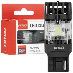 LED bulb LumiTec T20S 7440 W21W 12V FULL CANBUS white 1 pc AMIO-04686