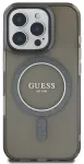 Guess IML Glitter Ring MagSafe Case Aizsargapvalks priek&scaron; Apple iPhone 16 Pro